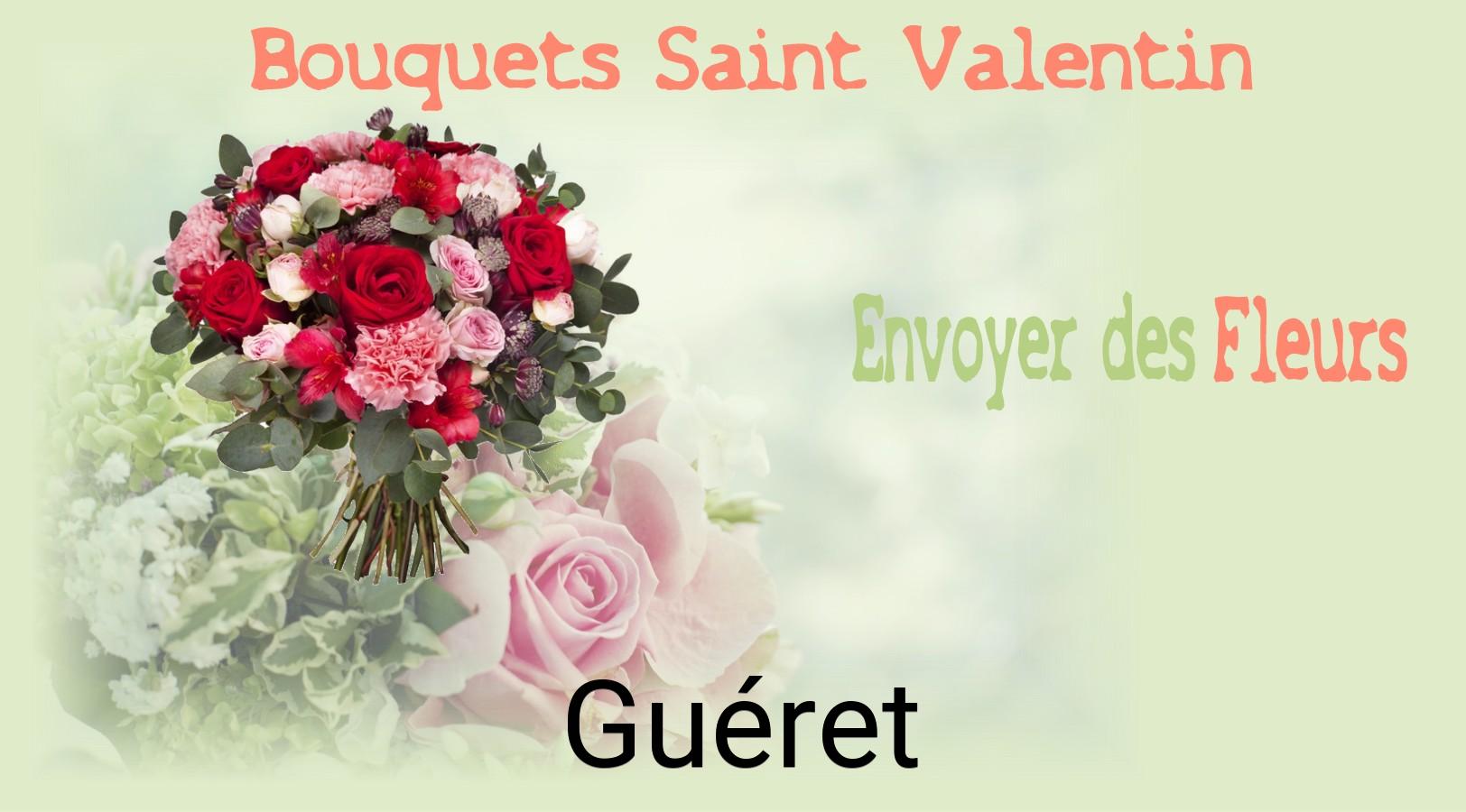 Roses de Saint-Valentin livrées à Guéret